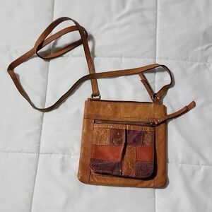 Fossil Leather Crossbody Bag
